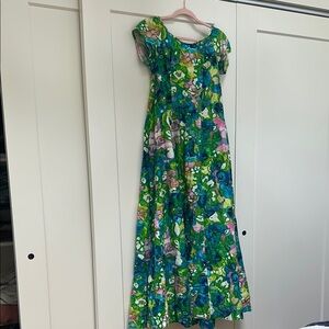 Vintage Hawaii Maxi Dress 👗